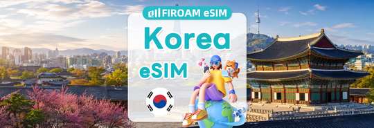 [50%OFF] South Korea 5G eSIM | Coverage by SK Telecom/LGU+ | Support All AI & TikTok | DayPass/Total | QR code