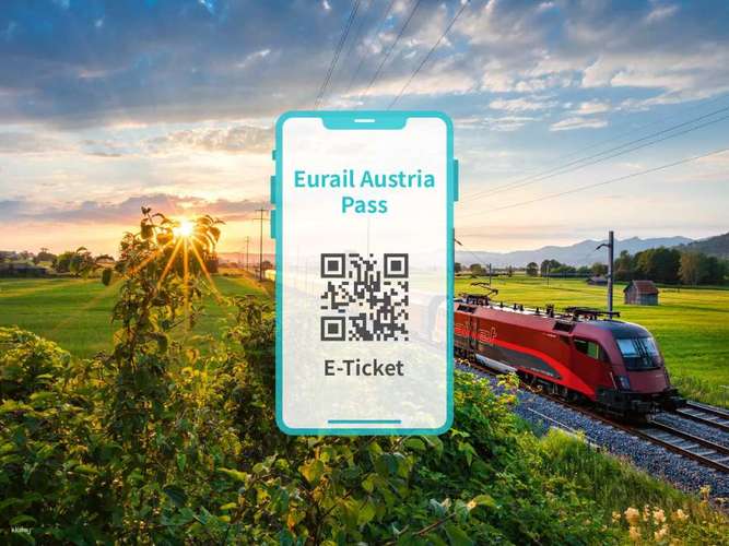 ตั๋วรถไฟ Eurail Austria Pass เที่ยวรถไฟออสเตรียได้ไม่จำกัด