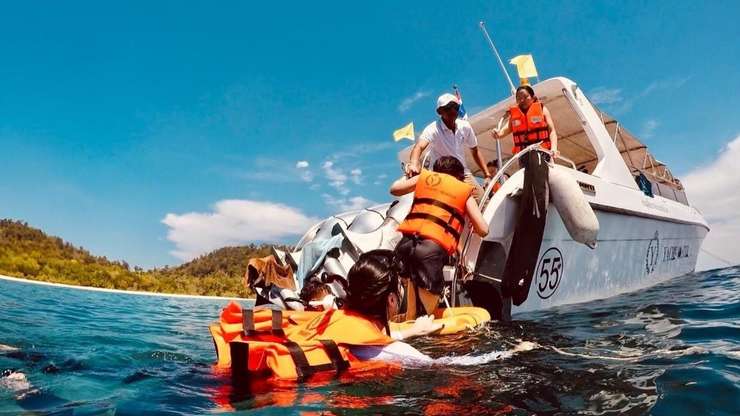 ทัวร์เกาะมายา เกาะพีพี และเกาะไม้ไผ่ โดยเรือสปีดโบ๊ท - 1 วัน 1