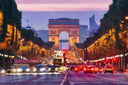 Arc de Triomphe de l’Etoile Dated Ticket with Terrace Access