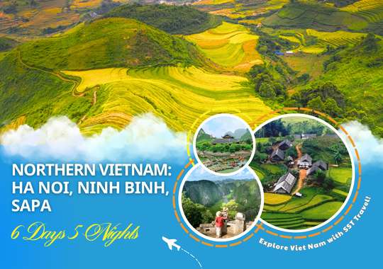 Northern Vietnam Highlights: Ha Noi, Ninh Binh, Sapa - 6D5N Tour by SST Travel, RM 1,787
