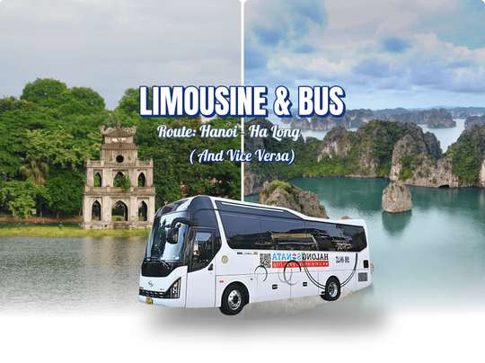Shared Shuttle Bus and Limousine | Route Hanoi - Halong ( And Vice Versa )