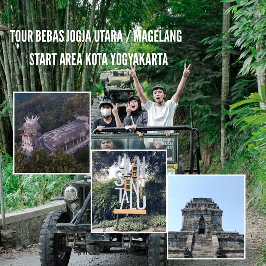 North Jogja / Magelang City Free Tour Starting from Yogyakarta City Area