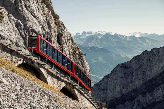 Mount Pilatus Golden Round Trip Ticket from Lucerne | Switzerland