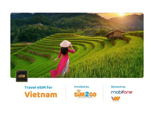 eSIM 4G cho Việt Nam của Sim2Go
