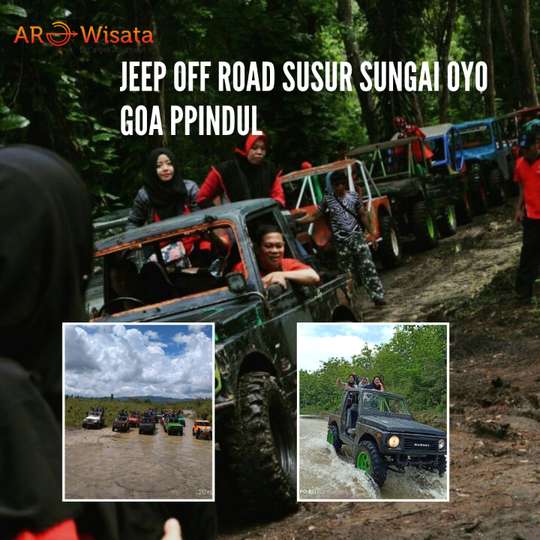 JEEP OFF ROAD SUSUR SUNGAI OYO GOA PINDUL, ₱ 2,104.06