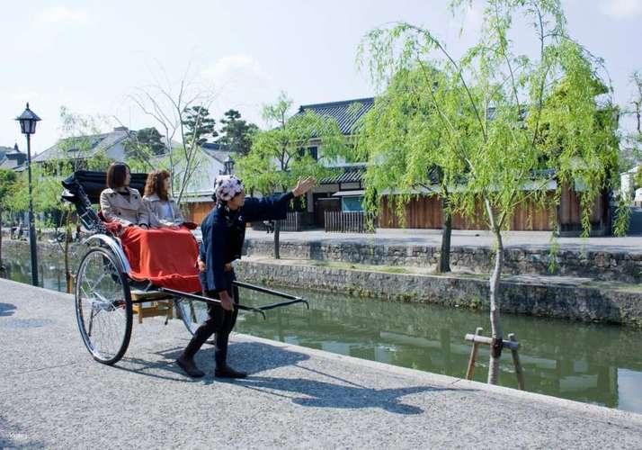 日本．冈山｜仓敷白璧屋群、江戸风情的町屋、大原美术馆｜人力车体验 3