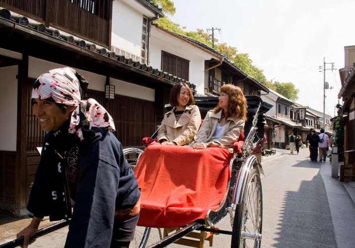 日本．冈山｜仓敷白璧屋群、江戸风情的町屋、大原美术馆｜人力车体验 2