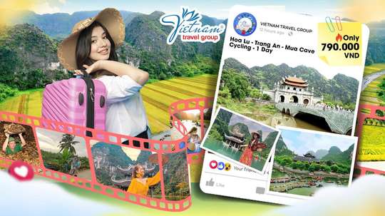 Hoa Lu - Trang An - Mua Cave - Cycling - 1 Day By Vietnam Travel Group, THB 1,662.30