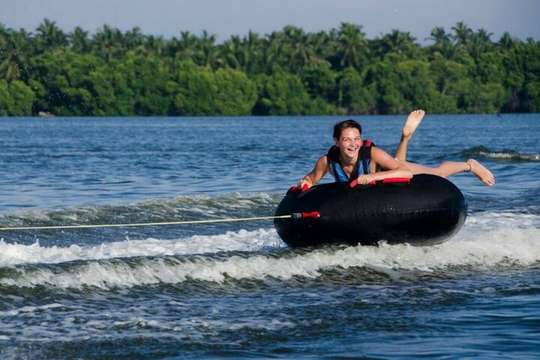 Private Tube Riding in Trincomalee Beach Sri Lanka
