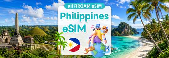 [50%OFF]Philippines 5G eSIM by Firoam | Coverage by Globe | Supports all AI & TikTok | DayPass/Total | QR code, 317円