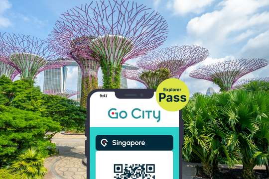 Go City: Singapore Explorer Pass (Discover over 30 top attractions | Gardens by the Bay, Night Safari & more), Rp 1.377.465