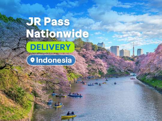 (Hanya Pengiriman di Indonesia) JR Pass Nationwide oleh Wendy Tour