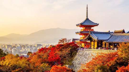 UNESCO Kiyomizu-dera Temple, Fushimi-Inari Taisha Shrine, & Nara Park Tour