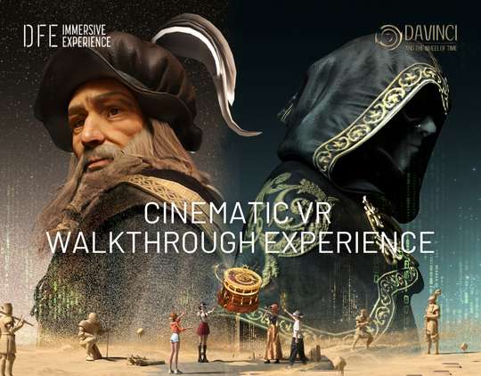 DaVinci and The Wheel of Time - Cinematic Walkthrough VR Experience