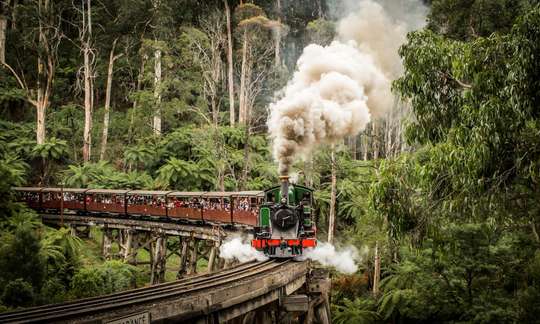 Puffing Billy Belgrave to Lakeside Return Tickets, THB 1,554.32
