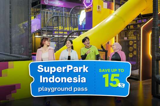 SuperPark Indonesia Playground Pass, Rp 1.080.000