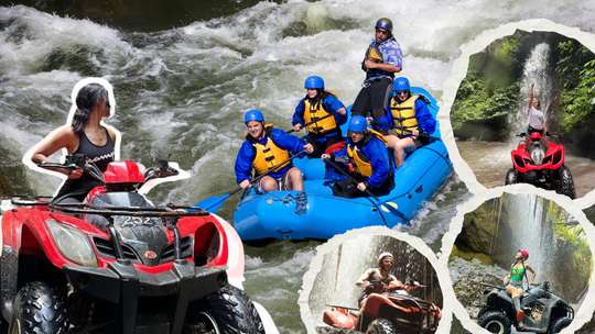 Paket Tur Bali ATV Quad Bike Kuber Adventure & Rafting dengan 2x Makan Siang - 1 Hari, Rp 1.200.000