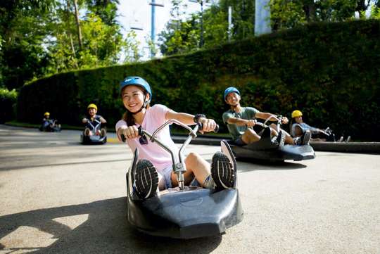 Skyline Luge Singapore, S$45
