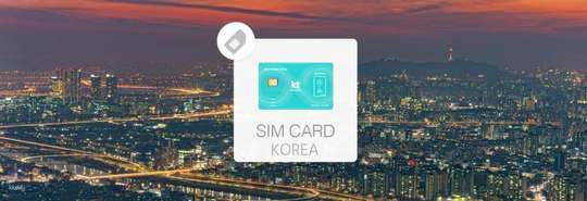 Recommended Korean network card｜KT Olleh 30 days rechargeable SIM card + calls｜Collect in Korea