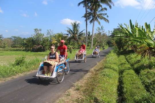 Hidden Canyon Trekking - Bali Waterfall & Wisata Naik Becak, RM 319