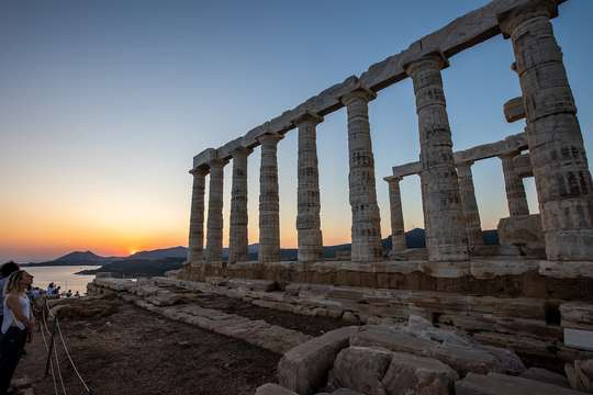Temple of Poseidon in Cape Sounion Sunset Tour from Athens, THB 1,478.97