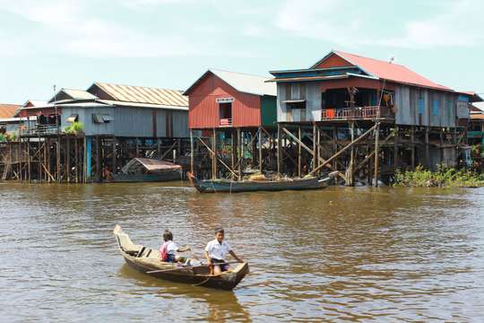 Kampong Pluk Floating Village & Tonle Sap Sunset Tour, THB 836.23