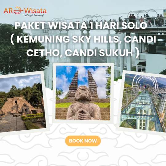 1 Day Tour Package Solo Kemuning Sky Hills, Cetho Temple, Sukuh Temple, THB 982.01