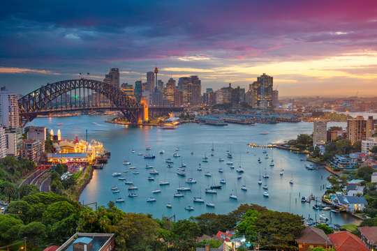 Tur Helikopter di Sydney Harbour