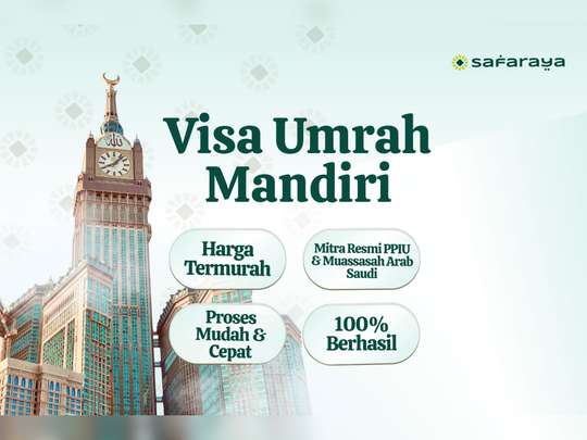 Layanan Aplikasi Visa Umrah Mandiri oleh Safaraya
