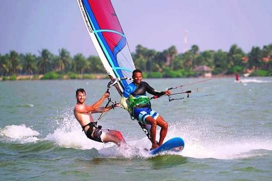 Wind Surfing in Bentota