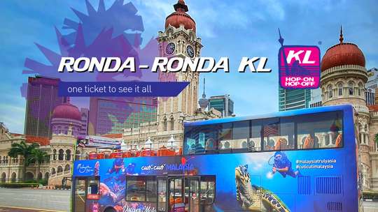 COMBO: KL Hop-on Hop-off Sightseeing Bus Tour + Aquaria KLCC Tickets, ₱ 1,411.22
