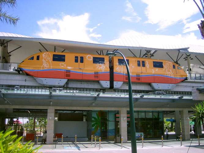 聖淘沙捷運車票 1
