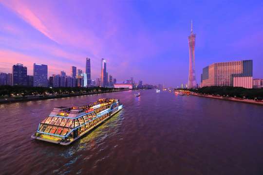 Guangzhou Pearl river Night Cruise & Old town cluture Day Tour
