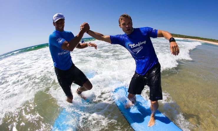 90 Minute Private Surf Lesson 2