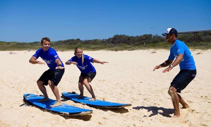 90 Minute Private Surf Lesson 1