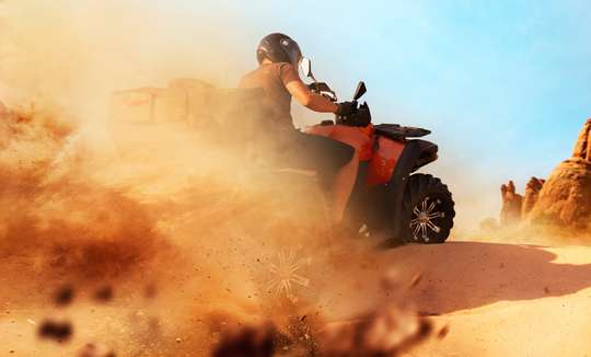 Marrakech- Dunes of the Palmeraie Quad Bike Ride with Tea, RM 159