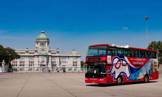 Bangkok Hop-On Hop-Off Bus Tour by Elephant Bus Tours