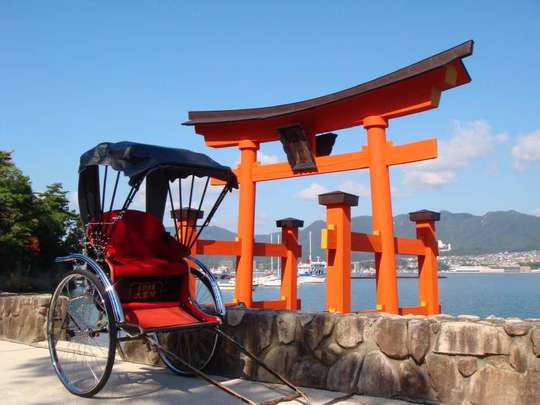 広島宮島｜えびす屋 人力車でめぐる宮島エリア観光プラン｜30分 / 60分 / 120分