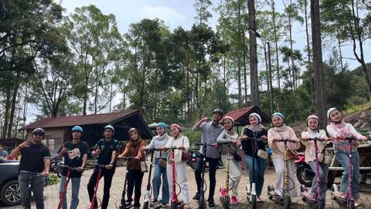 Fun Scooter Main in Berastagi | 1 Day Tour from Medan, S$4
