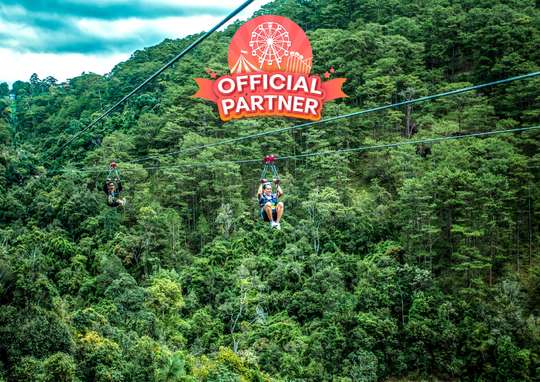Datanla 1500-meter Zipline in Da Lat, USD 38.44