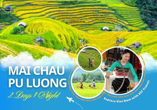 Mai Chau and Pu Luong 2D1N Tour by SST Travel