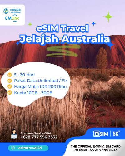 eSIM Australia (Instant QR Code Activation via Email) 1