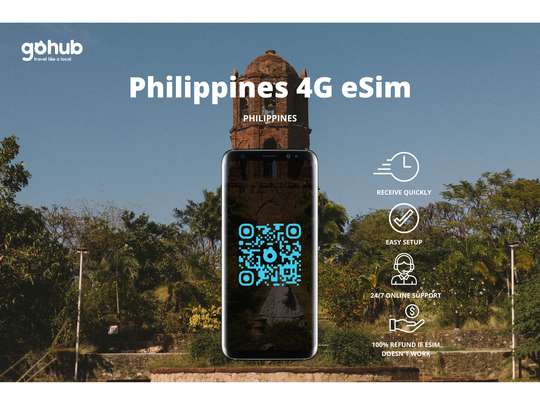 4G eSIM for Philippines by GoHub