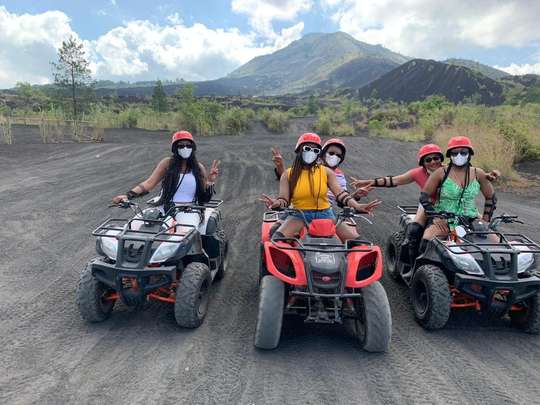 Mount Batur Black Lava Quad Bike ATV Adventure Kintamani II Mount Batur ATV SUnrise 250CC Black Lava & Black Sand, Rp 750.000