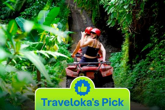 Tur ATV Ubud: Termasuk Kunjungan ke Air Terjun, Terowongan Panjang 700 Meter & Makan Siang, Rp 1.400.000
