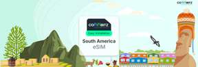 【Commbitz】South America eSIM | 500MB-50GB Daily/Total Data Plan