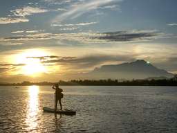 Guided StandUp Paddle Board Lessons with Breathtaking Views in Tanjung Aru | Sabah