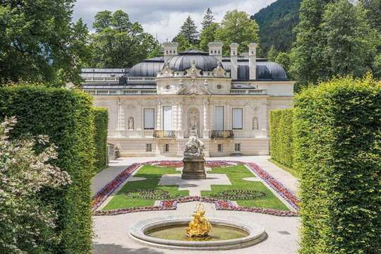 Castles Linderhof & Neuschwanstein from Munich