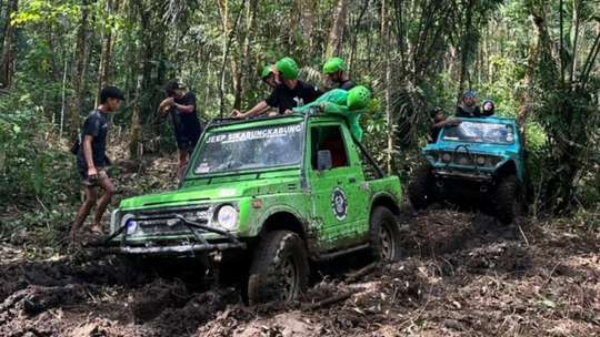 Jeep Offroad Adventure & Sibolangit River Activities | Day Tour from Medan, S$22